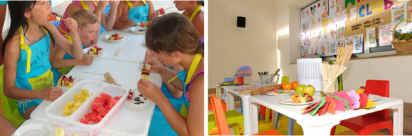 taller de cocina infantil en Blaumar Hotel Salou